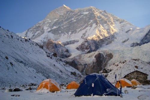 Picture from Makalu Base Camp Mt. Makalu
